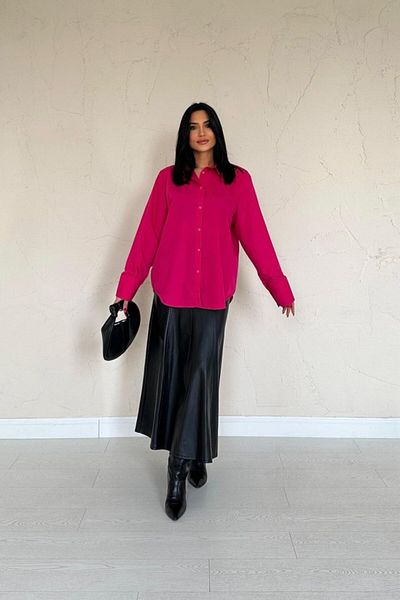 Simala Fuchsia Poplin Shirt