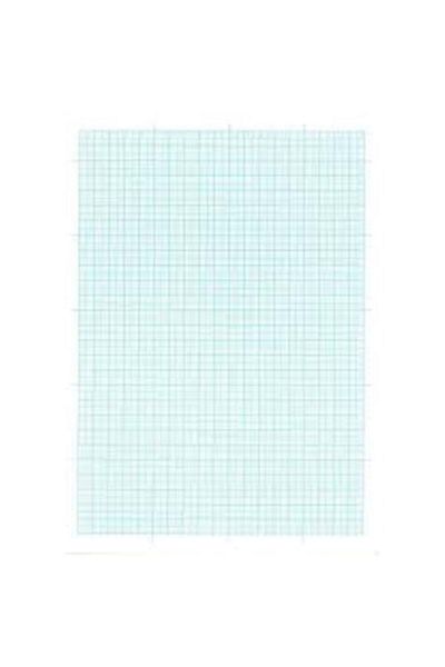 mcolor A4 30 Yp Albastru - Caiet milimetric roz