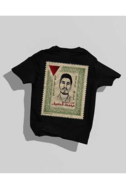 Nulivez تي شيرت بتصميم فلسطين مطبوع على الظهر عالي الجودة للجنسين