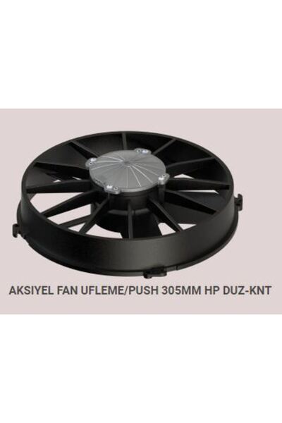 BASKURT Unıversal Truck Fan Motoru 24v Ufleme 12 Aksıyel Genis Kanat Yuksek P...