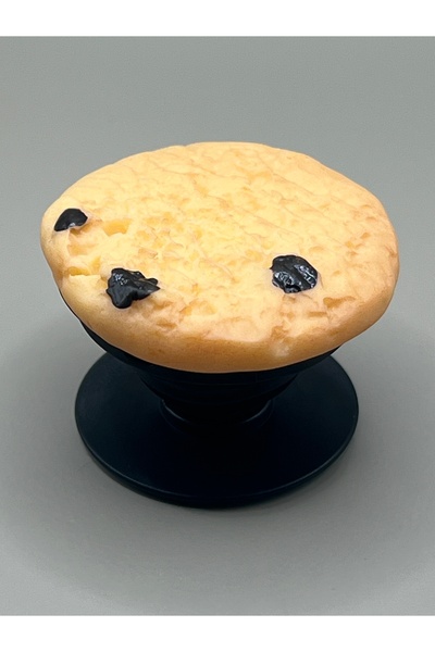 EDELFU Popsocket Kurabiye Desenli Telefon Tutacağı Sert Yüzey Yapışkanlı Parm...