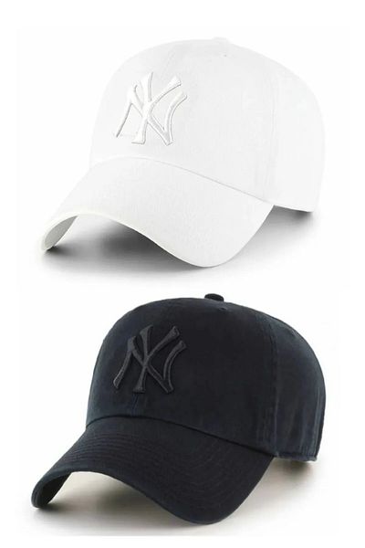 awix Sports Hat Unisex 2'Li Team Adjustable Ny Hat with Back Velcro