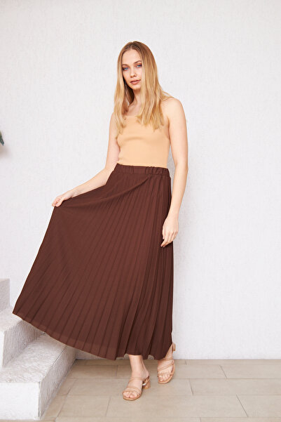 Rudaconcept Πλισέ φούστα, μασίφ φούστα, δώρο μητέρας, χιτζάμπ φούστα, φούστα, μακριά φούστα, γυναικείο δώρο