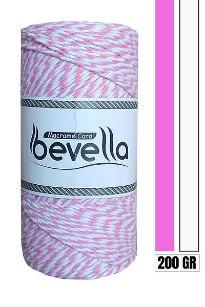 Bevella Macrame Cord Gift Packaging String, 200 Gr Martenitchka String, Bracelet Jewelry String