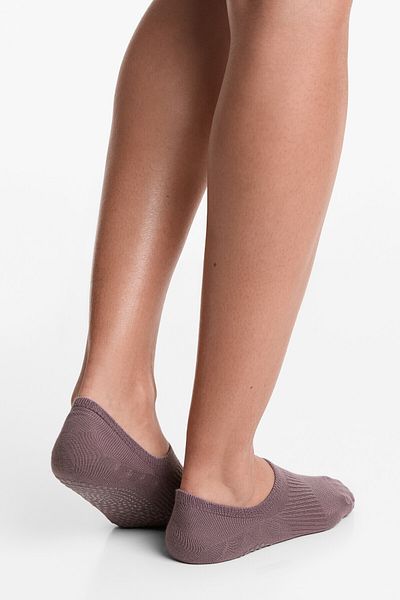 Oysho 2 pairs of cotton blend yoga and Pilates socks