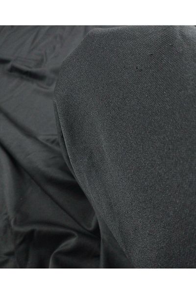 Kumaş Parça Interlock Jersey σε μαύρο χρώμα (Πλάτος 180 cm x Μήκος 85 cm)