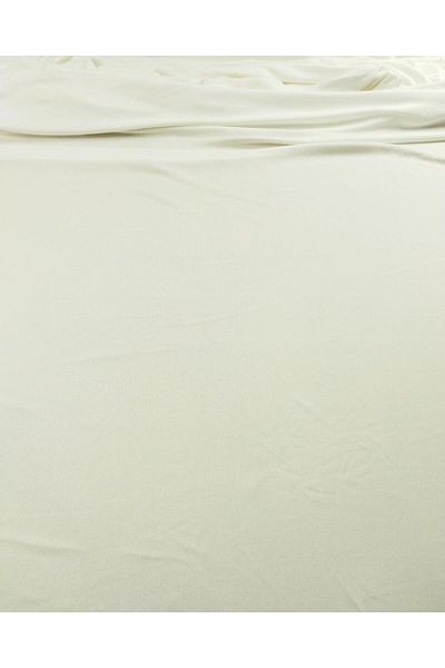 Kumaş Parça Λευκό λεπτό ζέρσεϊ (Πλάτος 185 cm x Μήκος 220 cm)