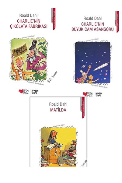 Can Yayınları Charlie'nin Büyük Cam Asansörü/Charlie'nin Çikolata Fabrikası/m...