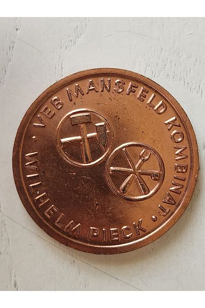 Edi Antik Martin German Camera 4cm Thick Medal Original