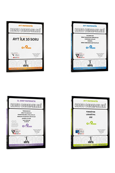 Aydın Yayınları 2025 barış yaynları ayt ilk 10 soru fonksiyon polinom trigo k...