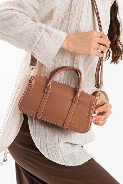 Çanta Trend Prirodna koža ženske ruke i Torba za rame