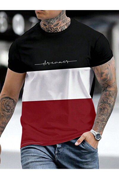 NoVibe Μπλουζάκι Unisex Oversize Dreams Printed 3 Χρωμάτων Oversize