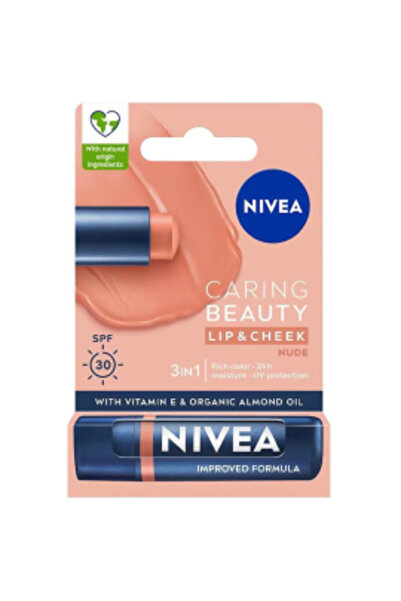 ebadi Caring Beauty Lip Cheek S 30 - Yanak Ve Dudak Renklendirici Nude 4.8g