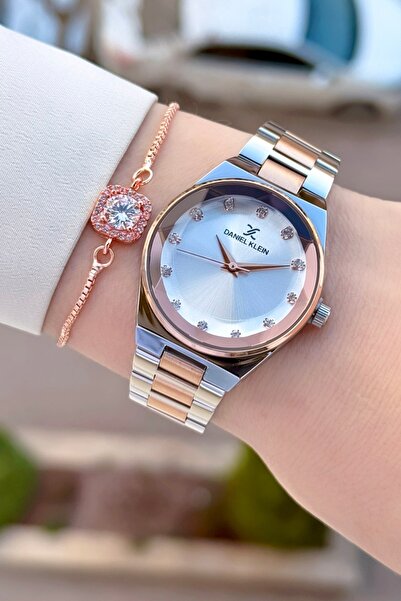 Daniel Klein Bakır Metalik Renk 2 Yıl Garantili Kadın Kol Saati Ve Bielklik