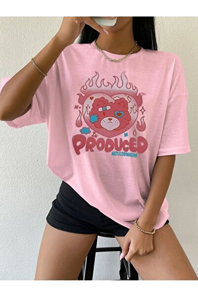 NoVibe Printed Oversize T-shirt