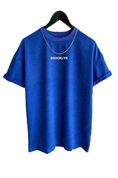 NoVibe Set de 3 tricouri oversize cu imprimeu Brooklyn de mărime mare