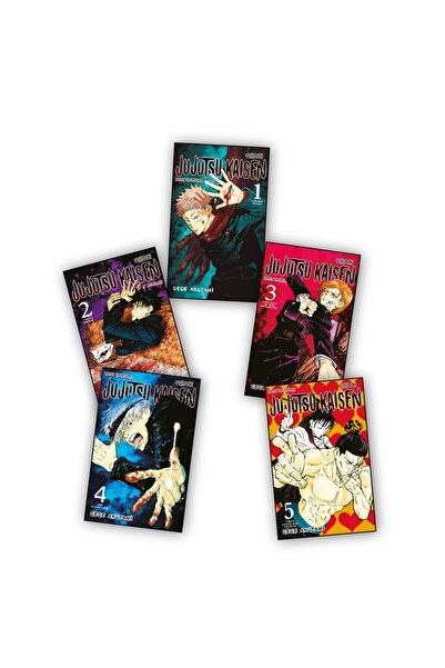 Gerekli Şeyler Yayıncılık Jujutsu Kaisen 1-2-3-4-5. Ciltler Manga Seti