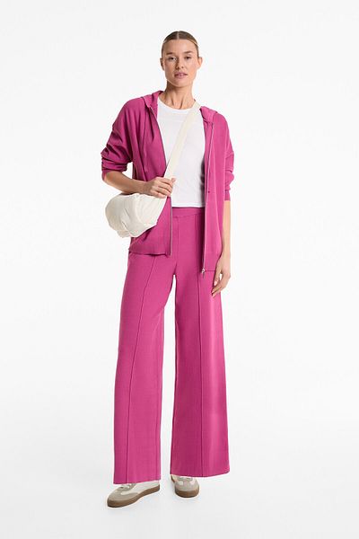 Oysho Straight fit knit trousers