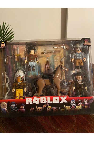 u-toys New Model Roblox Set Complete Set with Horse and Accessories Roblox Lego