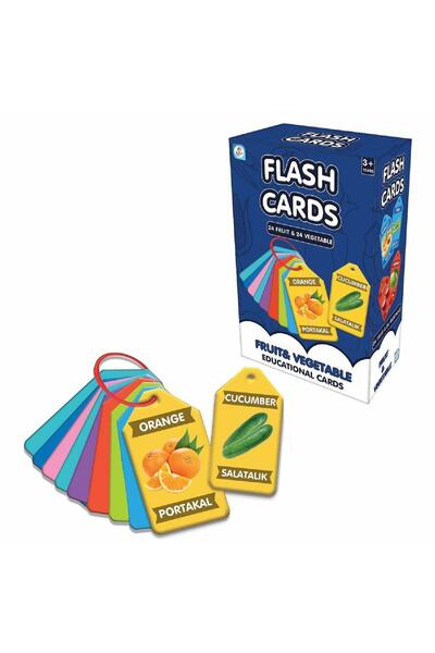 toysclub لاكو كيدز LC7485 فلاش كارت فواكه وخضروات