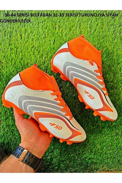 QUNDIR Men's Sock Cleats Turf and Astroturf Football Kids,Adult Shoes