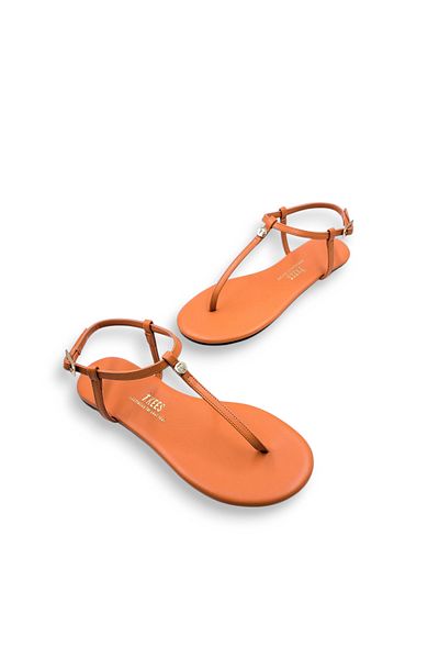 Tkees Orange Flip Flops Women's Sandals
