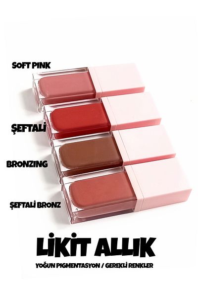 PRO 10 PRO ON 4 Liquid Blush - Intensely Pigmented Gift
