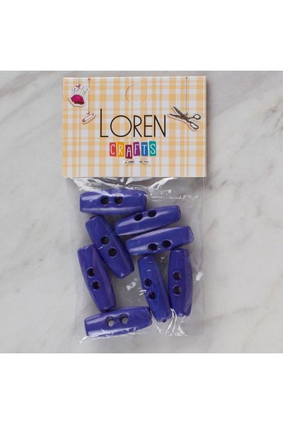 Ethab Ticaret Loren Crafts 57 Model Sax Blue Shepherd Button