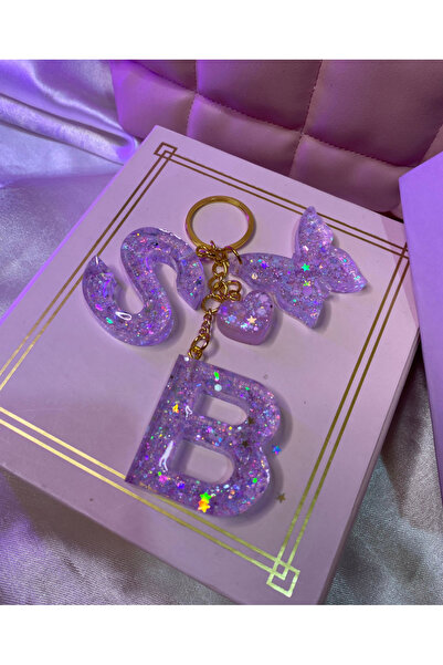 TATLIŞ El yapımı epoksi harf anahtarlık / araba ayna süsü şeklinde yapılabilir .hediyelik anahtarlık