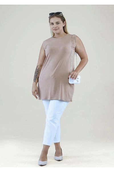 kaes giyim Women's Zero Sleeve Savior Sleeveless Tunic Underwear