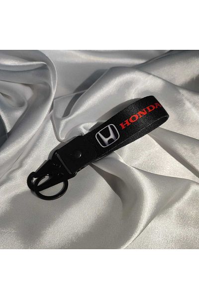 CEBECİOTO Honda Bez Key Chain Quality Auto-Moto Accessory 15cm Double Sided Printing