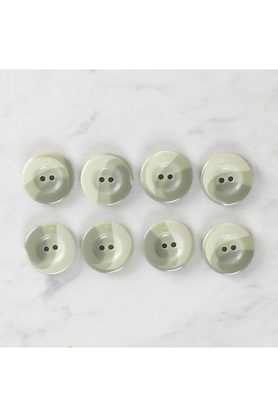 Hangora Loren Crafts 8-Piece Button Green- 1127