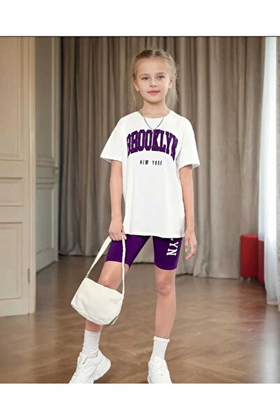 VESTIR BIEN Set de îmbrăcăminte pentru copii Brooklyn, imprimat, 100% bumbac