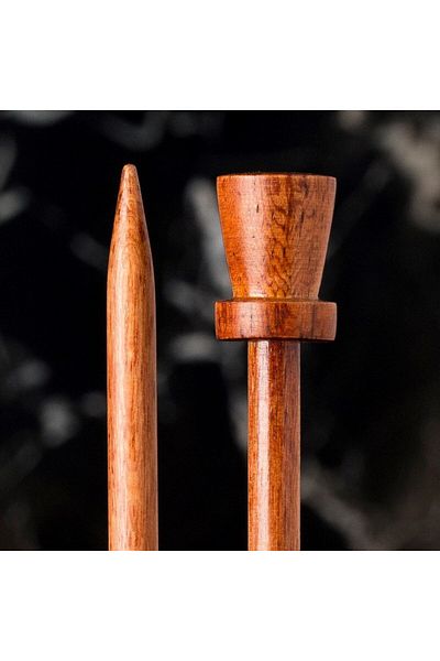 shop La Mia Rosewood 5.5 mm 36 cm Wooden Knitting Needle