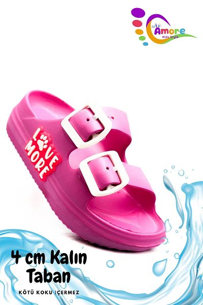lil amore Light Home German Fushya Beach Children's Slippers Summer Pool Sink