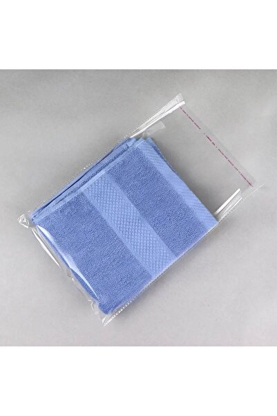 BAKOM AMBALAJ Bantlı Şeffaf Jelatin Poşet 26x35 (çeyiz Poşeti) 50 Adet