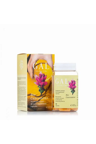 Gal Curcumin Bio Alleviation Of , Treatment Of 's Disease, 225 Mg X 30 Caps