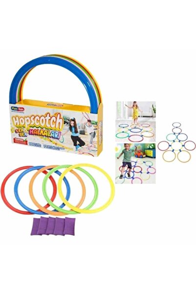 Depomiks Avm SEKSEK RENLİ HALKALAR OYUN AKTİVİTE SETİ 10 PARÇA HALKA DUYUSAL ...