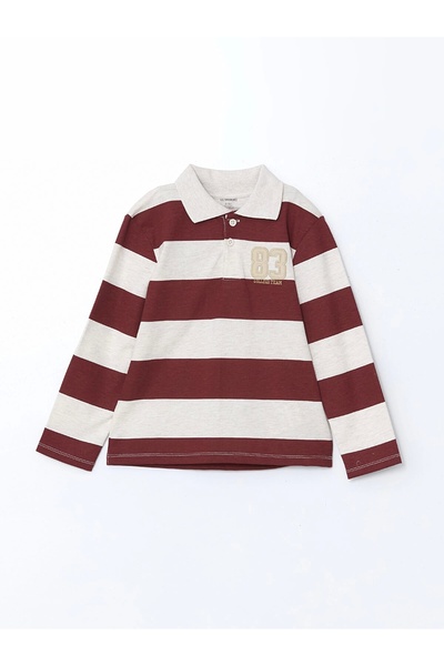 LC Waikiki Polo Neck Boys T-Shirts and Pants 2-Piece