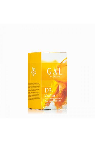 Gal Vitamin D3, 4000 IU X 240 Doses, Boosting Immunity, Bone And Skin Health