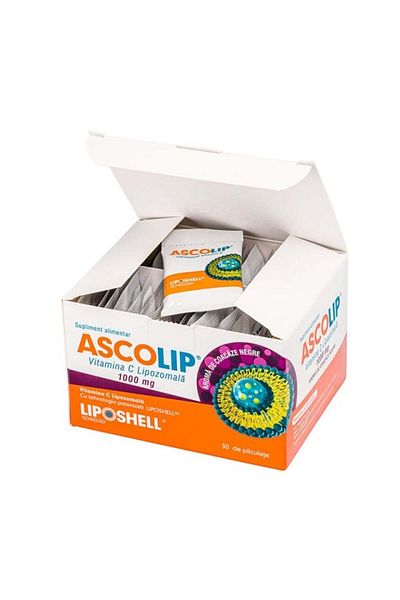 ZENYTH Liposomal Vitamin C 1000 Mg, Helps Iron Absorption, Respiratory Viruses, Currants 30 Sachets