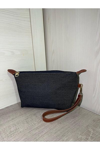 Sertil Denim Handbag Clutch Bag 25cm X 15cm X 8cm