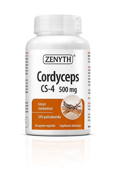 ZENYTH Cordyceps Mushroom Cs-4, 60 Capsules, Antioxidant, Tonic and Immunity Protectant,