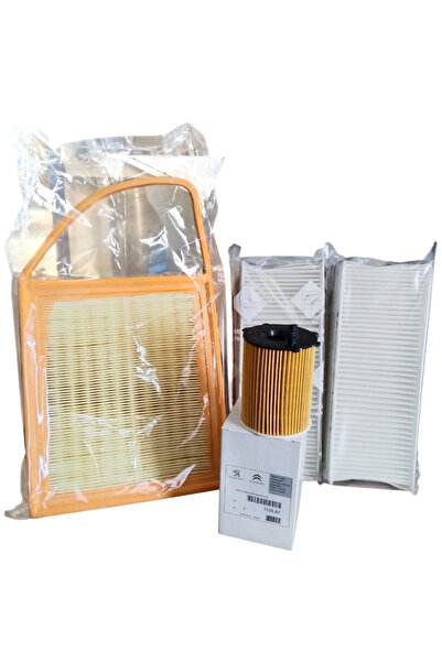 KESEROTO CİTRÖEN  C-ELYSSE 1.6 HDİ FİLTRE BAKIM SETİ 2013-2020 EURO 5