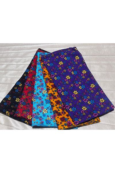 brako tekstil Flower Patterned Headscarf Turban - Multicolor Infinity Bandana Hair Accessory [1 Piece)