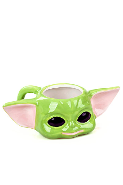 MUKKO HOME 3D Baby Yoda Mug – Porcelain Mug with Handle, 320 Ml, Special Gift Box