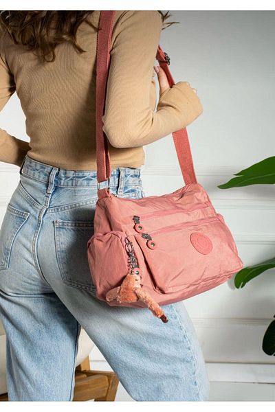 H&D COLLECTİON Unisex Αδιάβροχο ύφασμα πολλαπλών διαμερισμάτων με μακρύ λουράκι και τσάντα ώμου 3007