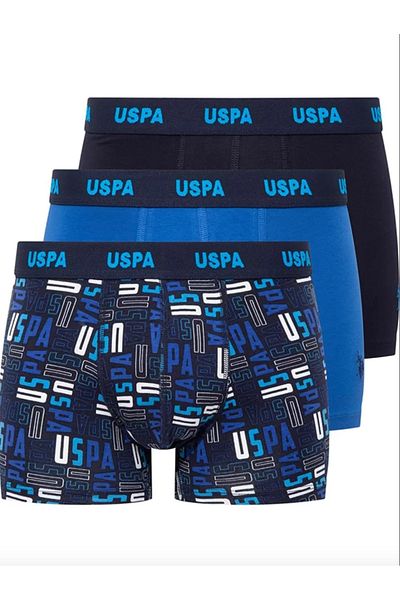 U.S. Polo Assn. Άνδρας, Αδειοδοτημένος, USPA, Σετ Boxet 3 τεμαχίων (Κουτιά)