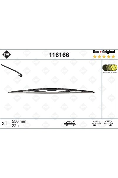 VALEO SWF SILECEK SUPURGESI SURUCU TARAFI 550MM FIAT PUNTO DUCATO FORD FOCUS CITROEN BERLINGO MERCEDES SPR