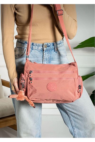 H&D COLLECTİON Unisex Αδιάβροχο ύφασμα πολλαπλών διαμερισμάτων με μακρύ λουράκι και τσάντα ώμου 3007
